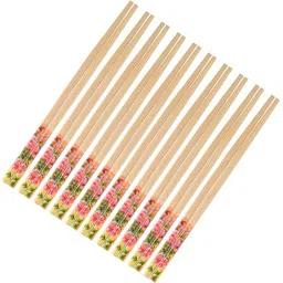wanzhow Eating, Decorative, Training, Cooking, Chewing Wooden Japanese, Korean, Vietnamese, Chinese Chopstick-picture-25