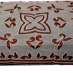vilohita Velvet 4 Seater Embroidered Table Cover image 2