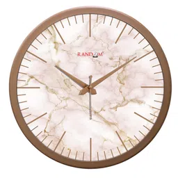 random Tic Toc Copper Plastic Wall Clock image 2