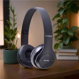 house of common Bluetooth Over-Ear Headphones for Music & Gaming with Deep Bass_YF Bluetooth & Wired Headset-picture-23