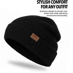 true indian Self Design Santa Cap image 2