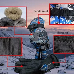 rayvix Printed Winter Men Gloves image 5