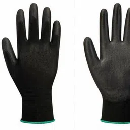 Nylon Safety Hand Gloves Heavy Duty Anti Cut Resistant Latex for Men - 2 Pair K3 Skating Gloves-image-18