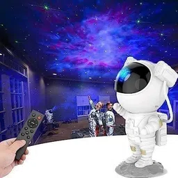 NTH Astronaut Star Galaxy Projector Light 360 Degree Adjustable Head_861 Table Lamp image 1