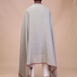 swi stylish Wool Embroidered Men Shawl image 3