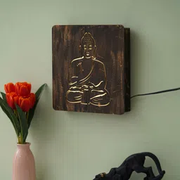 ecraftindia Pendant Wall Lamp With Bulb image 2