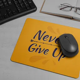 ARTOLIC Quote background with motivating Mouse Pad for Office & Gaming Non-Slip Non Slip Base Mousepad image 3