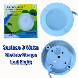 ap source Surface 3 Watt Striker Shape Led Light (BLUE) PACK OF 2 Ceiling Light Ceiling Lamp image 3
