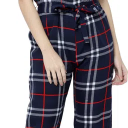 vashist Checkered Women Jumpsuit image 2