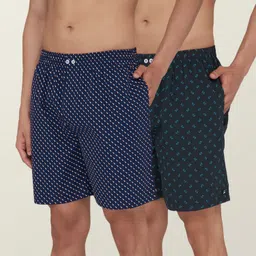 xyxx Pack of 2 100% Super Combed Cotton Astor Printed Men Boxer-picture-27