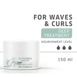 WELLA PROFESSIONALS Unisex NUTRICURLS Deep Treatment Mask For Waves & Curls 150 ml image 4