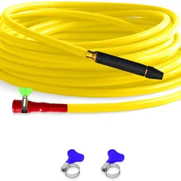 cinagro 0.5 inch with Jet Spray Gun, Tap Adapter & 3 Clamps Hose Pipe-picture-28