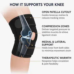 acufitness knee support belt Knee Support image 2