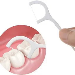 daumi Dental Floss Stick Tooth cleaner ( pack of 80) image 3