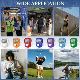 wishingbell natural Mantra Jap Digital Counter – Finger Ring Tally for Meditation and Prayer Digital Tally Counter image 3