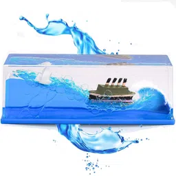 skyunion Black Pearl Ship Titanic Cruise Ship Model Liquid Wave Decoration Diffuser-picture-27