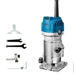 mtrex Dongcheng DMP04-6 6.35mm Milling Cutter Diameter 550W Electric Trimmer Power & Hand Tool Kit-picture-12