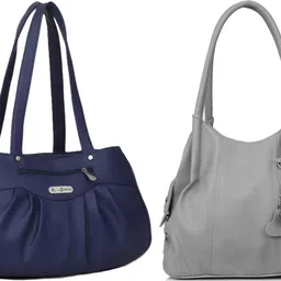 lazzaroo Women Blue, Grey Shoulder Bag-picture-26