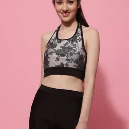 tag-7 Floral Print Women Swim-dress Silver Swimsuit-picture-14