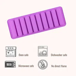 bakemo Silicon Long Stick ice Cube Tray chocloate Resin Candle Mould Multicolor Silicone Ice Cube Tray image 3