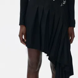 H&M Wool-Blend Asymmetric Skirt image 5