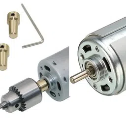 gadariya king Mini Electric Drill Chuck 0.3-4mm With Key Permanent Magnet DC 12V DC High Speed-picture-13