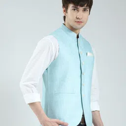 monte carlo Printed Men Waistcoat image 3