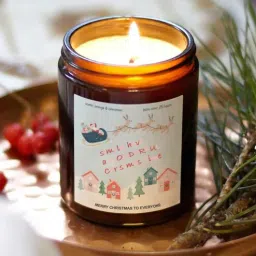 aromatic fables Christmas Special Soy Wax Jar Scented Candle-picture-34