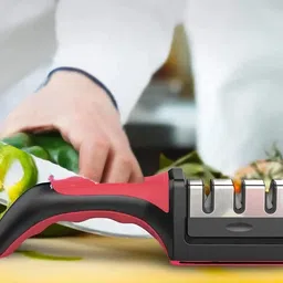 my machine 3-Stage professional Manual Knife Sharpener for Kitchen Knives, Scissors Z36 Knife Sharpening Steel-picture-18