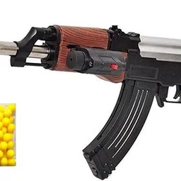 indusbay 23 Inches Long AK47 Airsoft BB Bullet Toy Gun for Teenager Boys Guns & Darts-picture-11