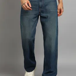 flying machine Men Relaxed Fit Mid Rise Blue Jeans-picture-22