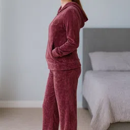 skg urban fashion Solid Women Track Suit image 3