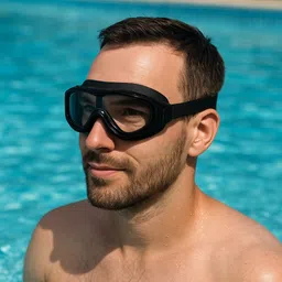 vrt Swimming Goggles Diving Goggles Anti Fog Silicone Waterproof Swimming Goggles image 3