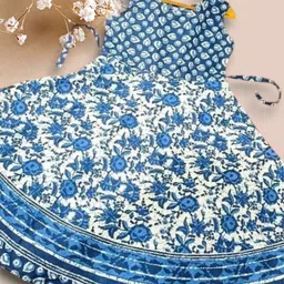 tankavi Women Fit and Flare Dark Blue Knee Length Dress-picture-27