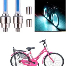vyantr Cycle Steel, Plastic Tyre Valve Cap For BREEZE 24T LED Front Rear Light Combo-picture-36
