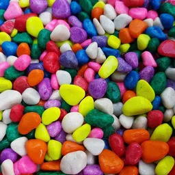 chibro 1 kg Pebbles for Decoration Polished Round Marble Pebbles-picture-21