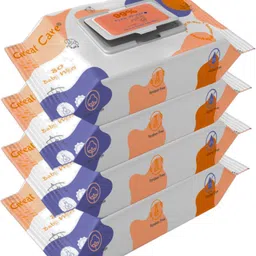 Baby Cleansing Wipes 99% Pure Water, Soft with Aloevera & Vitamin E, No Parabens-image-4