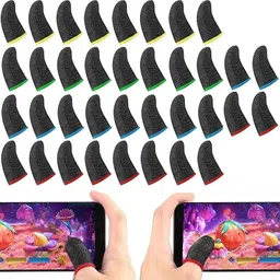 houseofcommon Anti-Sweat Fingertips Touch Screen Finger Gaming Finger Sleeve for Phone Gamer Finger Sleeve image 1