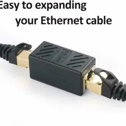 Sancy RJ45 Coupler, Ethernet, Extension Connector, Compatible with CAT7 CAT6 CAT5 Lan Adapter image 2