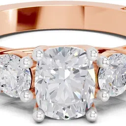Sparkles Lab Grown Diamond 14kt Rose Gold ring-picture-39