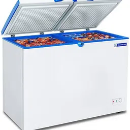 blue star 300 L Double Door Standard Deep Freezer image 3