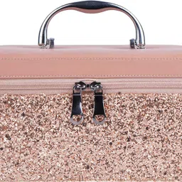 fadak Case Wedding Makeup Box Travel Large Vanity Mirror Storage Jewelry Bridal Box stylish Vanity Box image 1