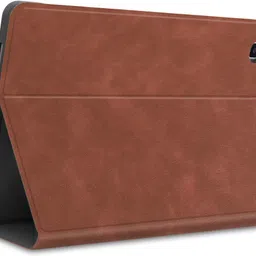 coverhead Flip Cover for Back Cover for Samsung S6 Lite-SM-P613N Tab (Brown, Dual Protection, Pack of: 1) image 2