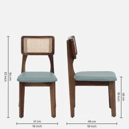 woodsworth from pepperfry Gistel Sheesham Wood 6 Seater Dining Set In Scratch Resistant Provincial Teak Finish With Bench image 4