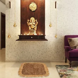 rrc Brown Velvet Area Rug image 4