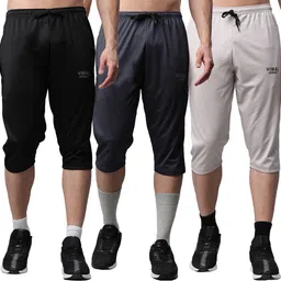 mack jonney Solid Men Three Fourths-picture-15