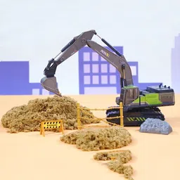 bbg Pull Along Unbreakable Excavator Toy JCB DZE image 4