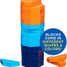 temson Jenga Blocks Timber Tower Tumbling Game For Kids and Adults image 4