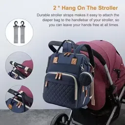 own it Multipurpose Diaper Bag with Changing Station Backpack image 4
