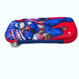 shaguncreation Girls Blue, Red Pouch image 3